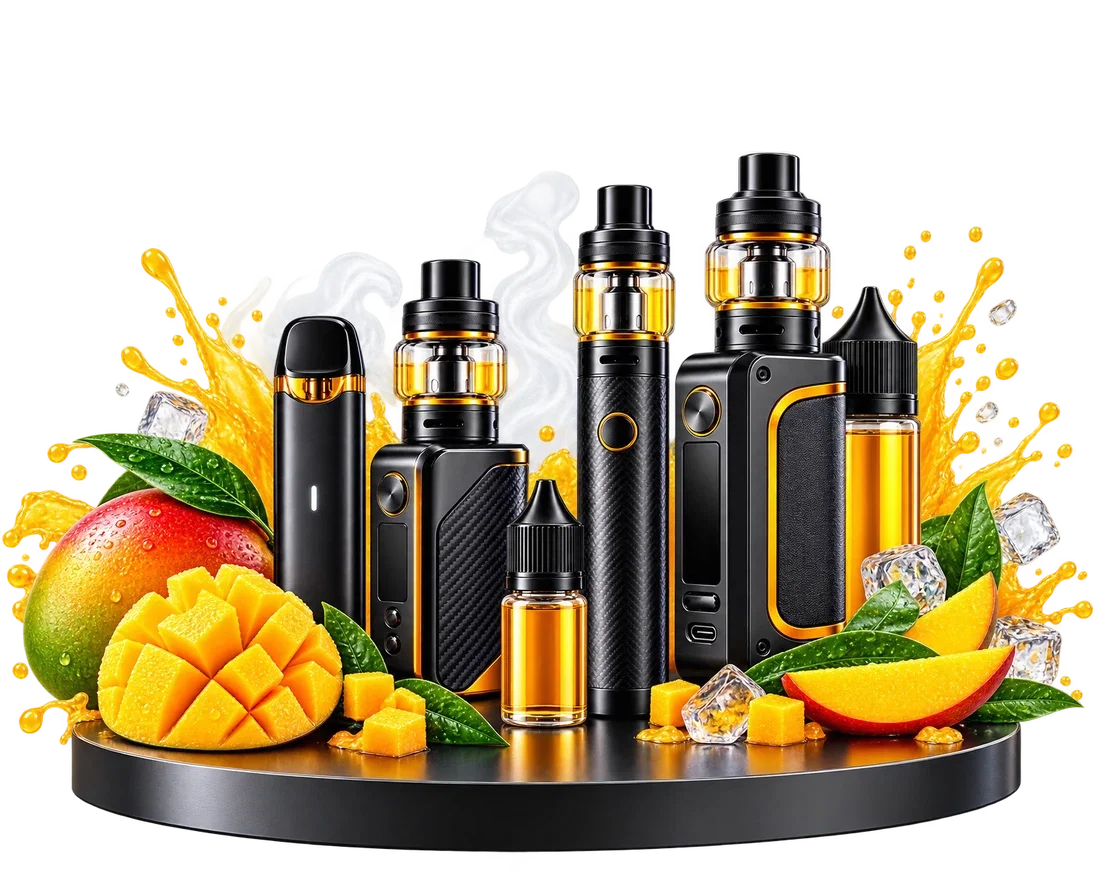 Mango E-Zigaretten, Liquids und Aromen