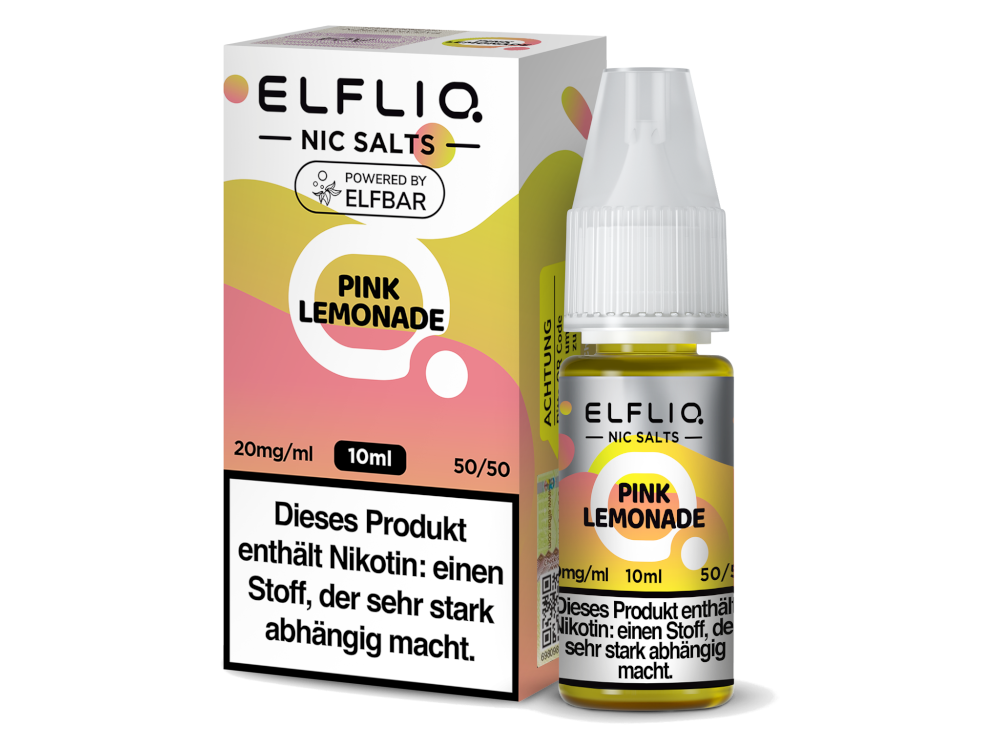 ELFLIQ - Pink Lemonade - Nikotinsalz Liquid 20 mg/ml