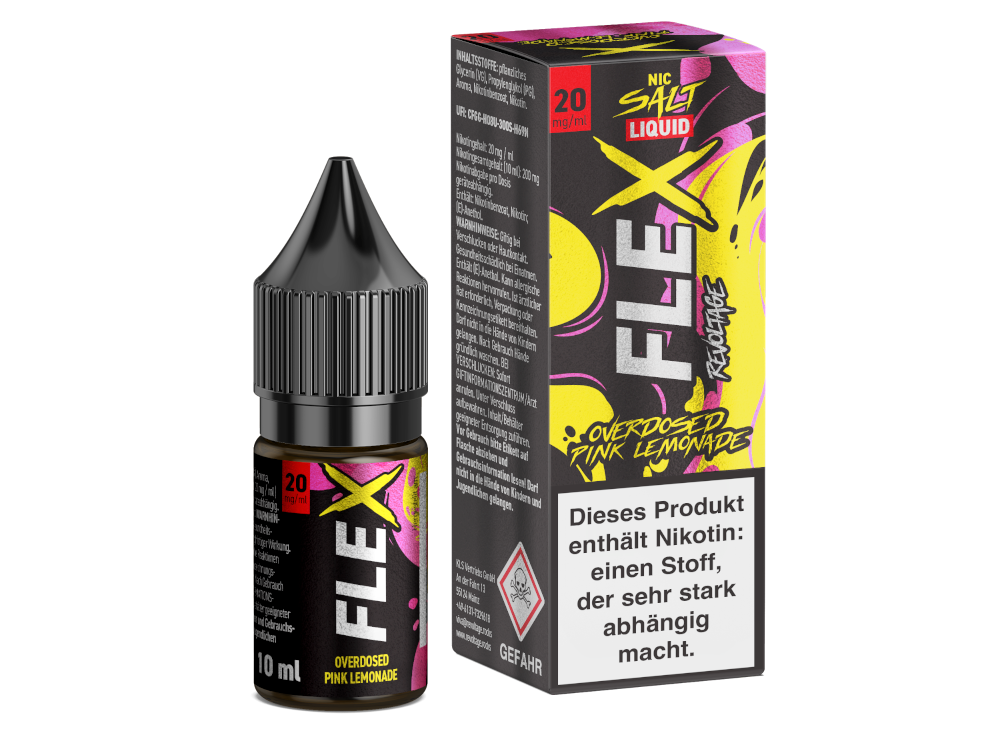 Revoltage - FLEX Nikotinsalz Liquid - Pink Lemonade - 20 mg/ml