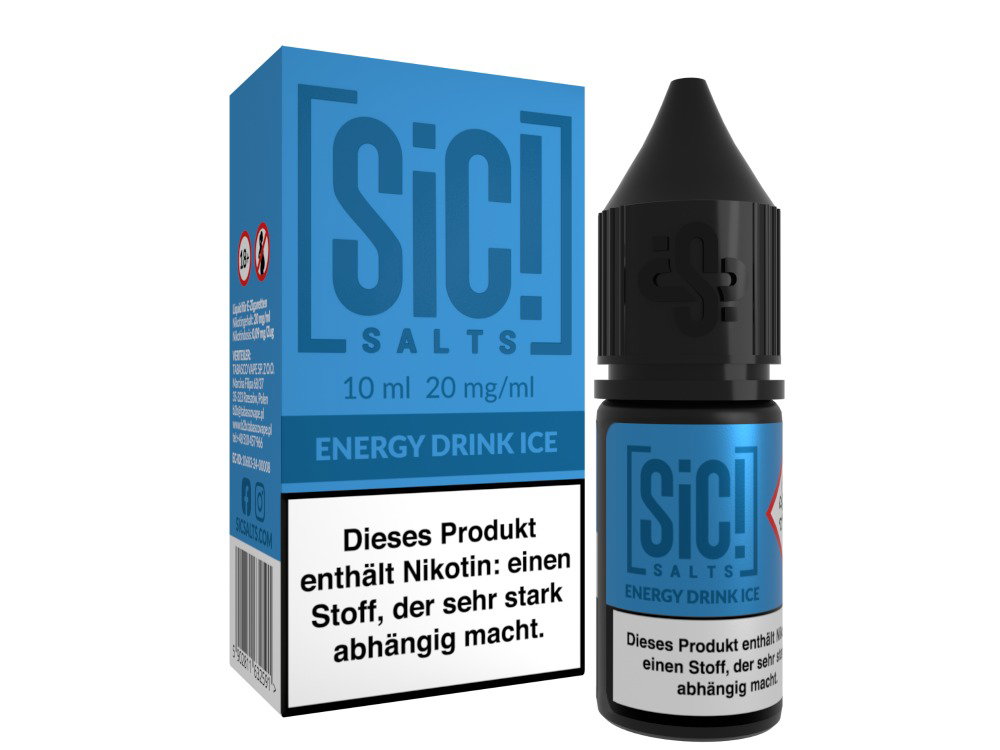 SiC! Salts - Nikotinsalz Liquid - Energy Drink Ice - 20 mg/ml