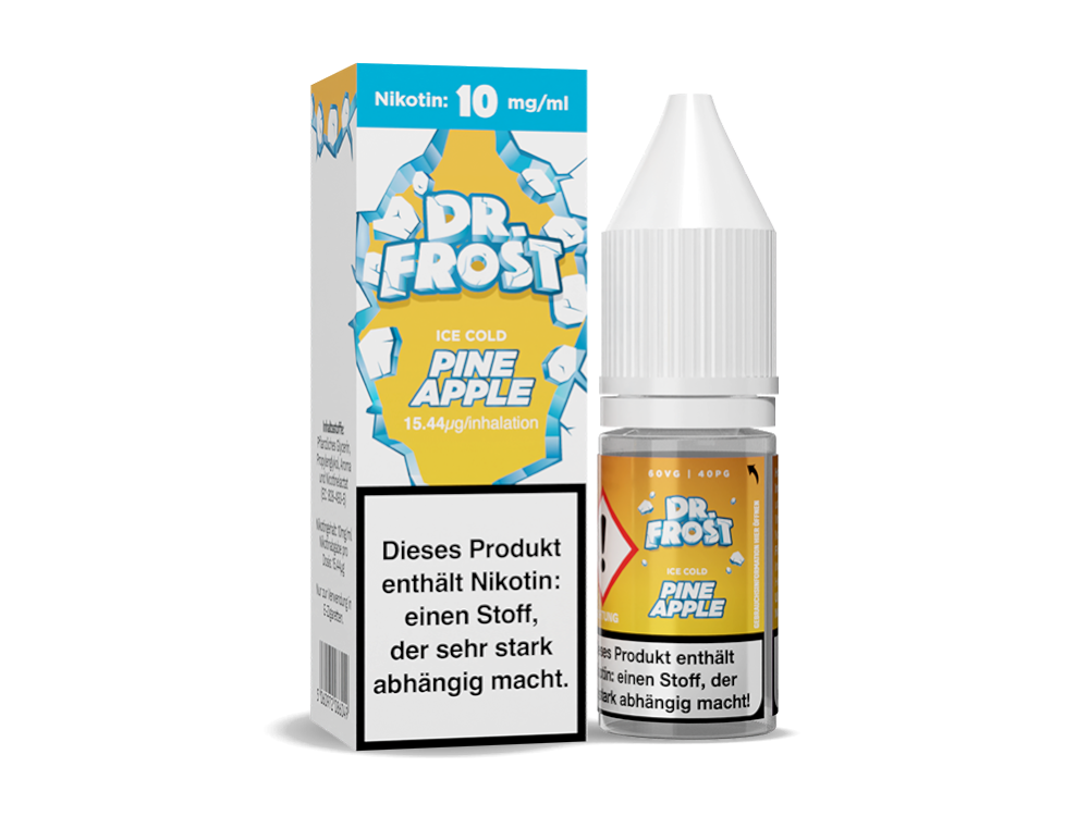Dr. Frost - Ice Cold - Nikotinsalz Liquid - Pineapple - 10 mg/ml