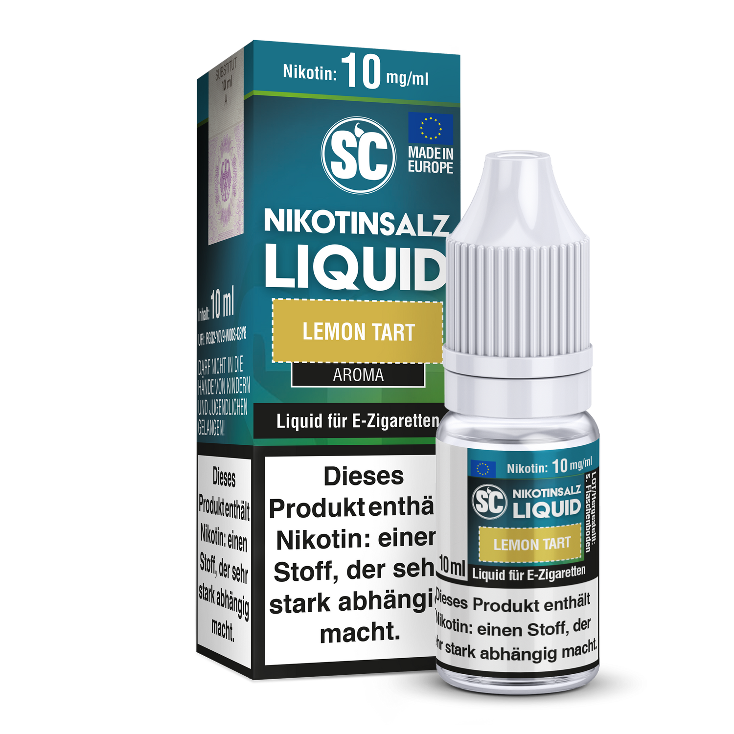 SC - Lemon Tart - Nikotinsalz Liquid - 10 mg/ml