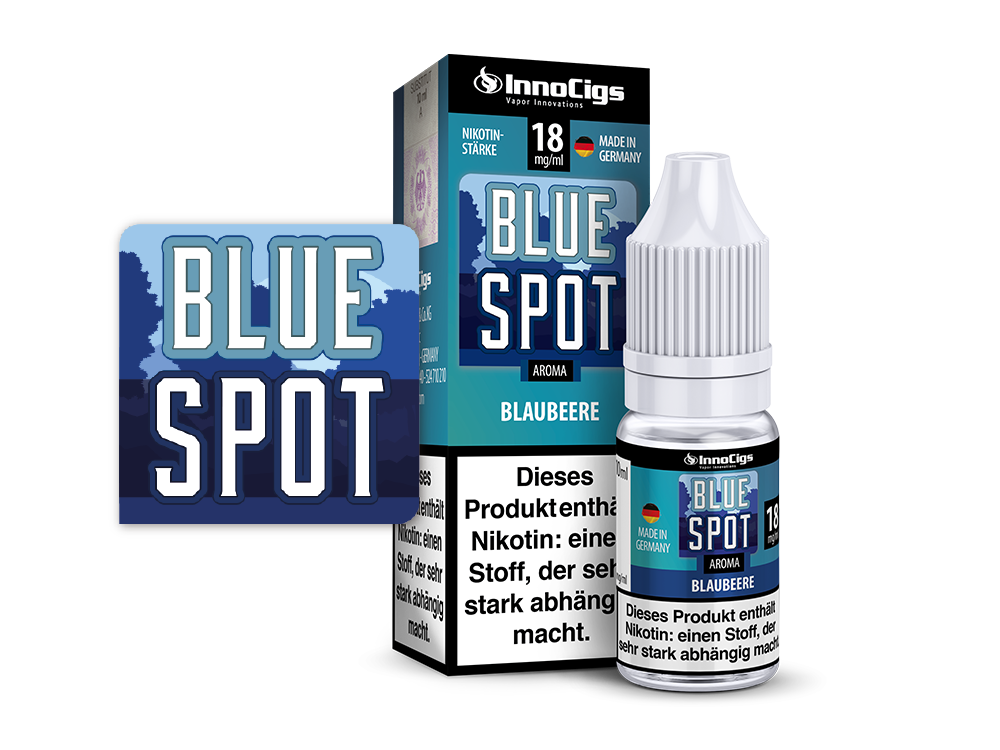 Blue Spot Blaubeeren Aroma - Liquid für E-Zigaretten - 0 mg/ml