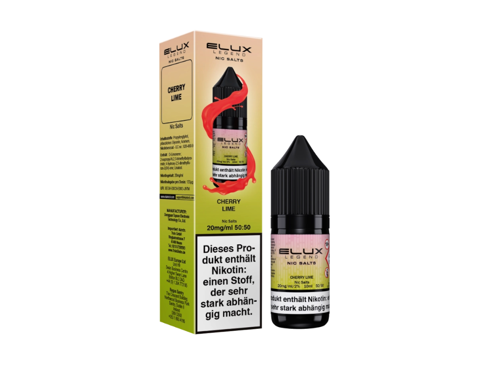 Elux - Nikotinsalz Liquid - Cherry Lime