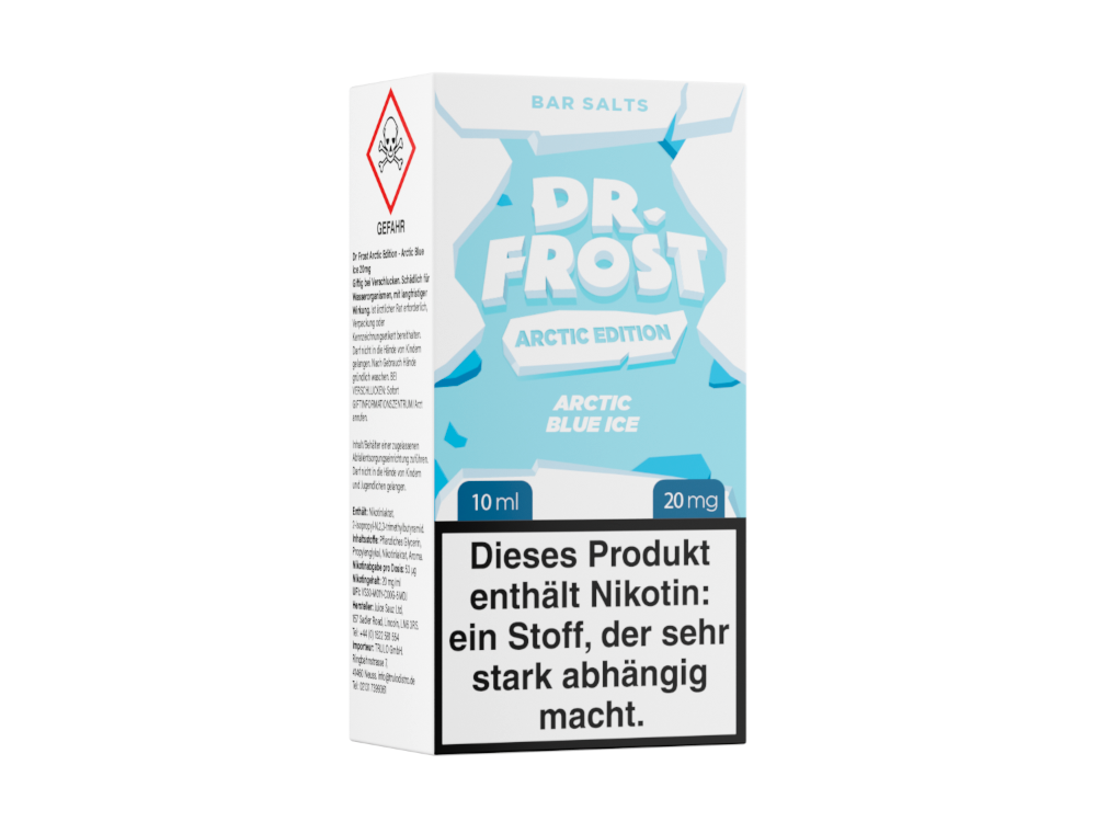 Dr. Frost - Arctic Edition - Nikotinsalz Liquid - Arctic Blue Ice - 20 mg/ml
