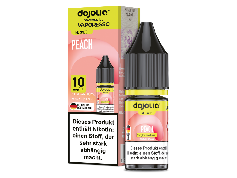 Dojoliq - Nikotinsalz Liquid  - Peach