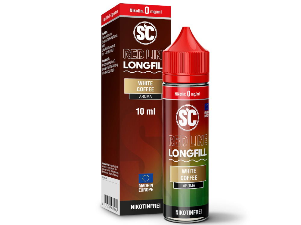 SC - Red Line Longfills 10 ml - White Coffee