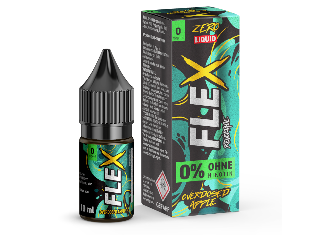 Revoltage - FLEX Nikotinsalz Liquid - Apple - 0 mg/ml