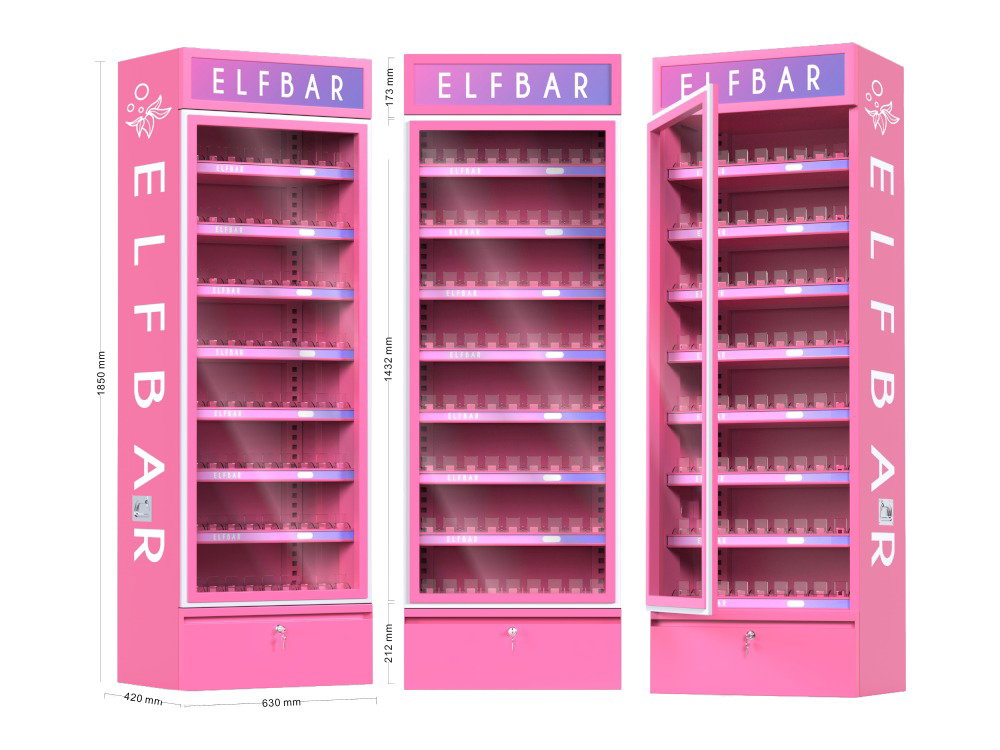 Elfbar - LED-Verkaufsdisplay Pink