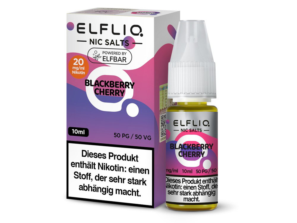 ELFLIQ Blackberry Cherry Nikotinsalz 20 mg ELFLIQ Blackberry Cherry Nikotinsalz 20 mg