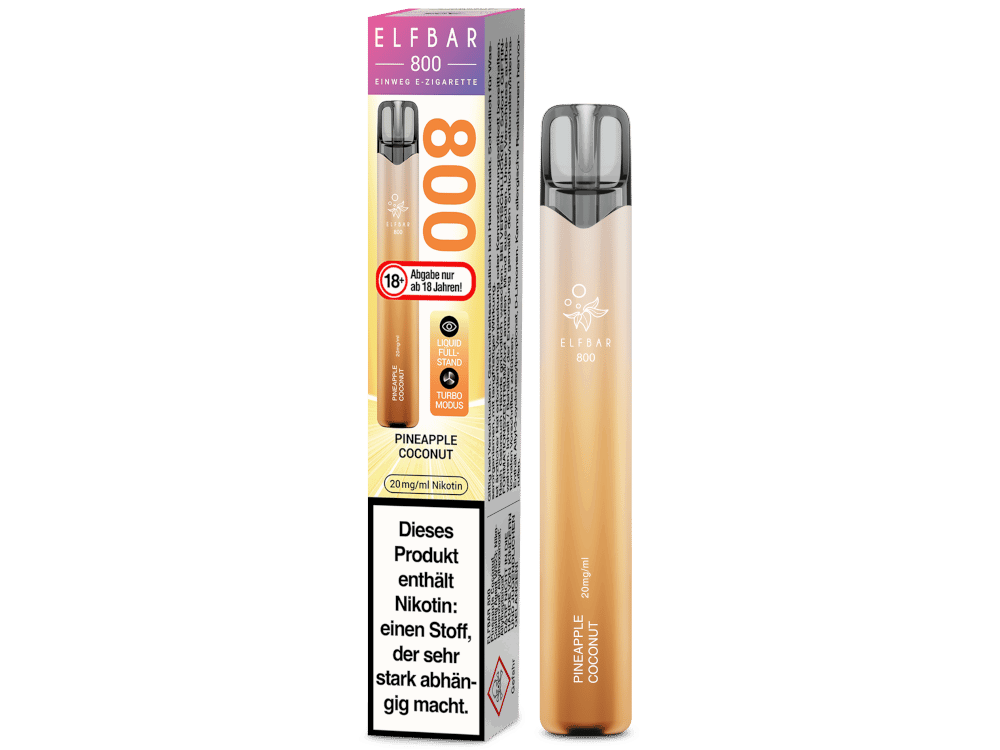 Elfbar 800 Einweg E-Zigarette - Prefilled