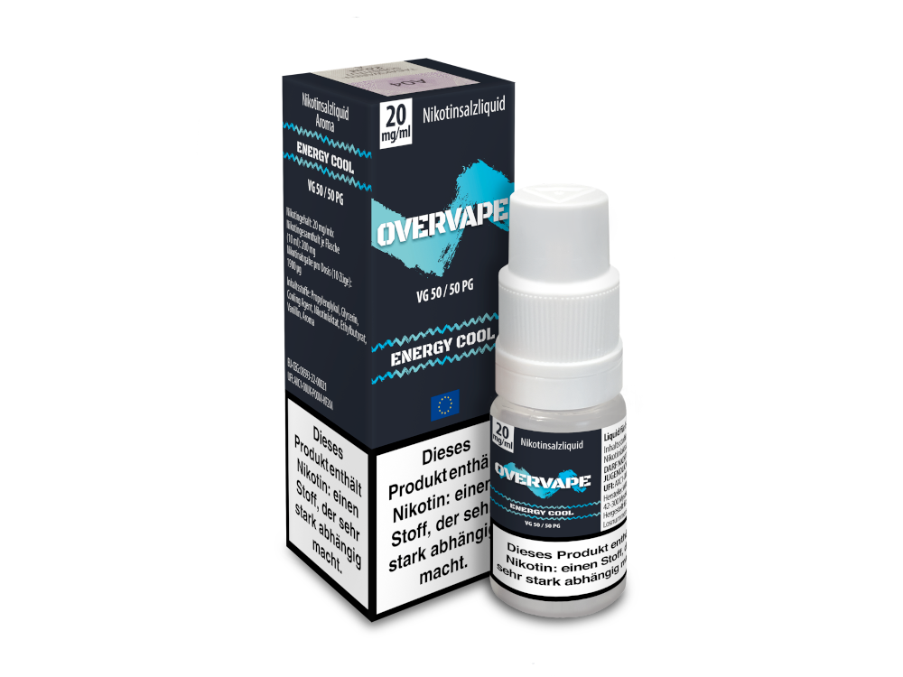 Overvape - Nikotinsalz Liquid - Energy Cool - 20 mg/ml