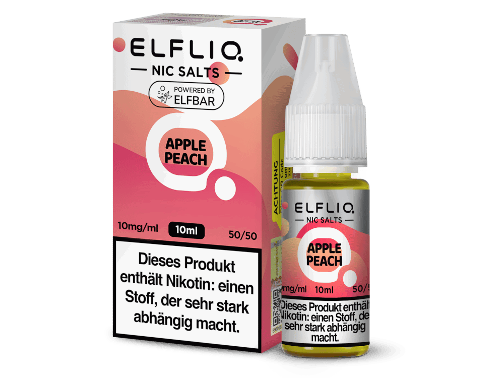 ELFLIQ - Apple Peach - Nikotinsalz Liquid 10 mg/ml