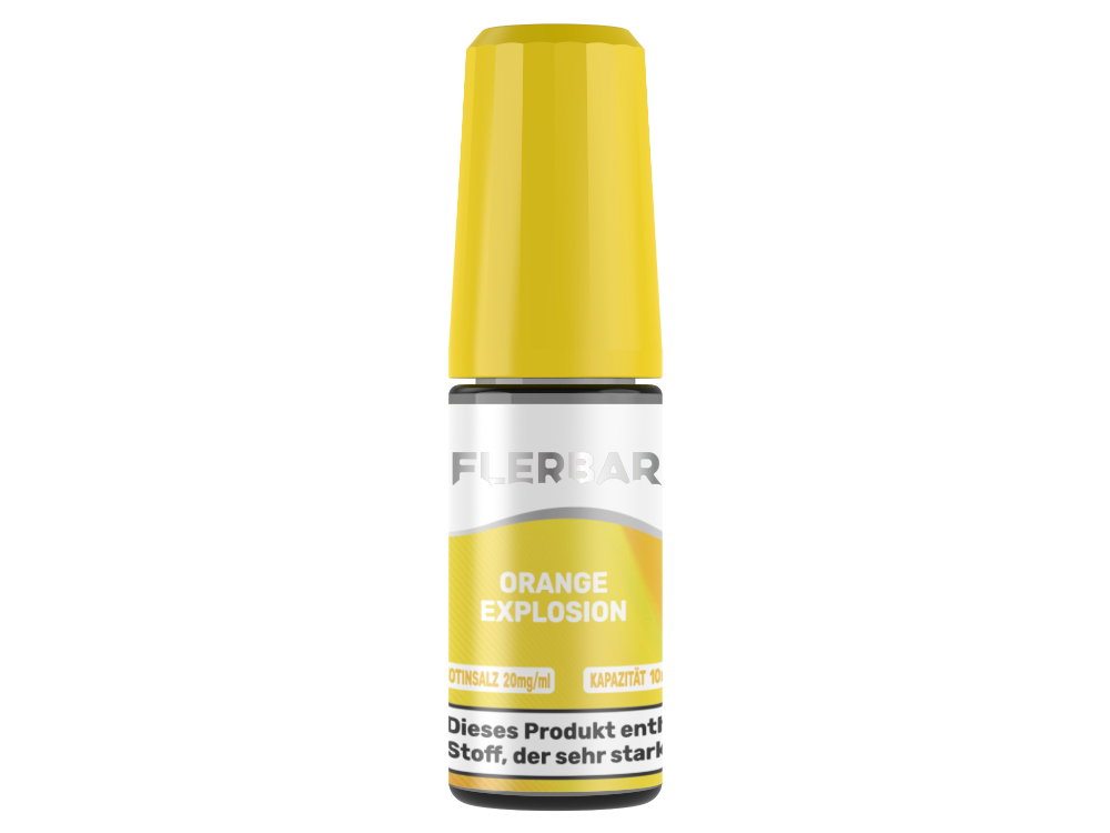 Flerbar Liquid - Nikotinsalz Liquid - Orange Explosion