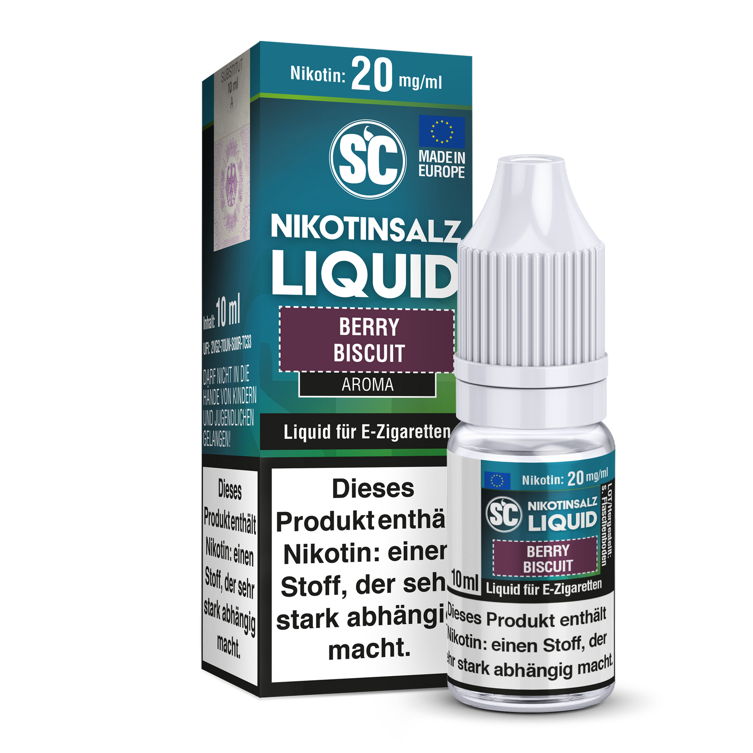 SC - Berry Biscuit - Nikotinsalz Liquid - 20 mg/ml