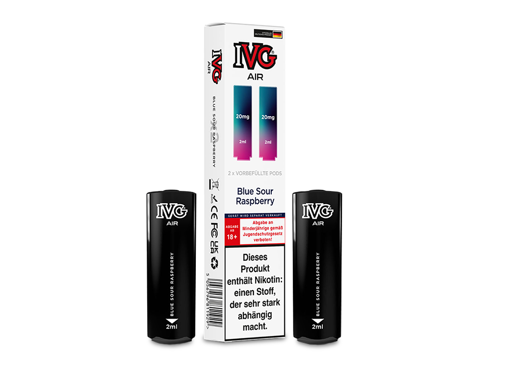 IVG AIR Pod - Watermelon Ice - Blue Sour Raspberry - 20 mg/ml