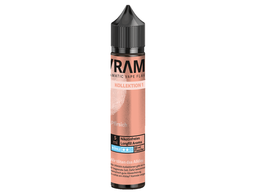 VRAMA - Kollektion 1 - Longfills 5 ml - Pfirsich