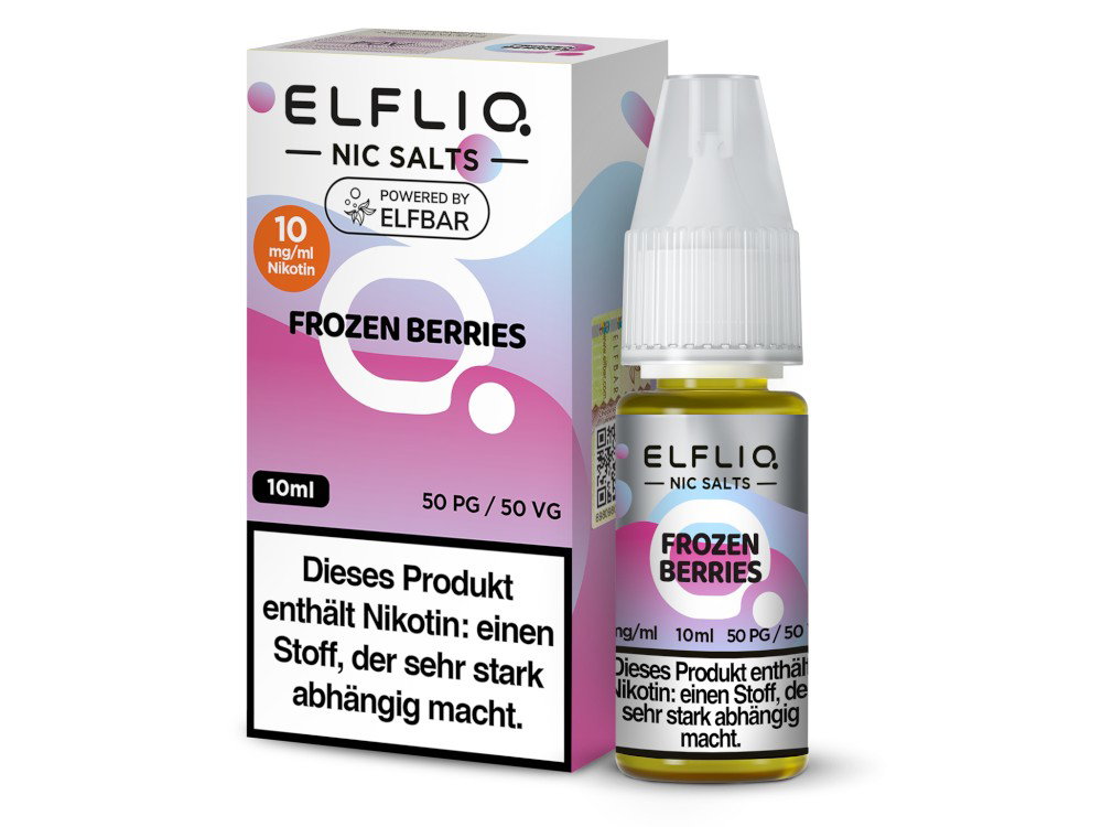 ELFLIQ - Frozen Berries - Nikotinsalz Liquid - 10 mg/ml