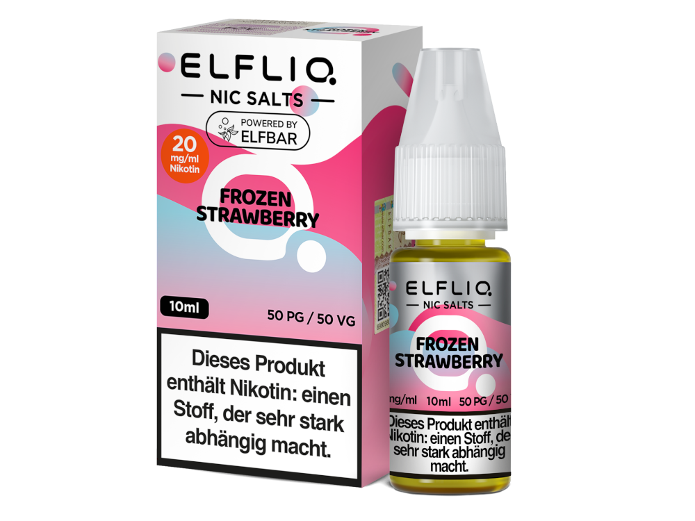 ELFLIQ - Frozen Strawberry - Nikotinsalz Liquid