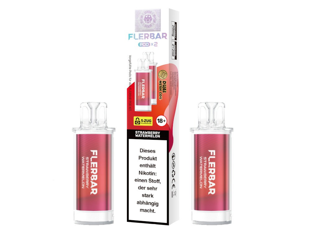 Flerbar - POD - Prefilled - Strawberry Watermelon
