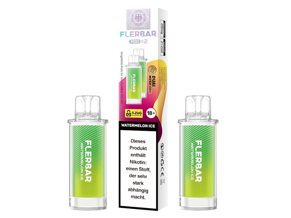 Flerbar - POD (2 Stück pro Packung) - Prefilled