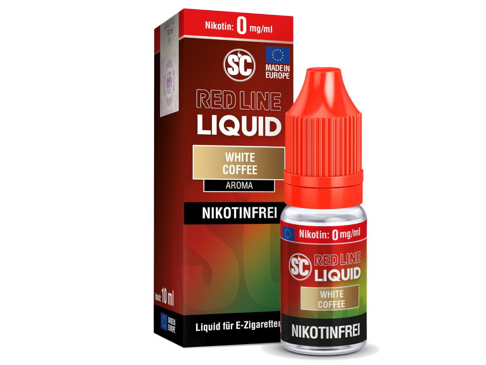 SC - Red Line - White Coffee - Nikotinsalz Liquid - 0 mg/ml