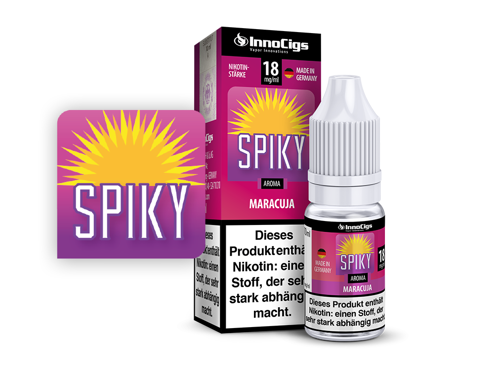 Spiky Maracuja Aroma - Liquid für E-Zigaretten - 3 mg/ml