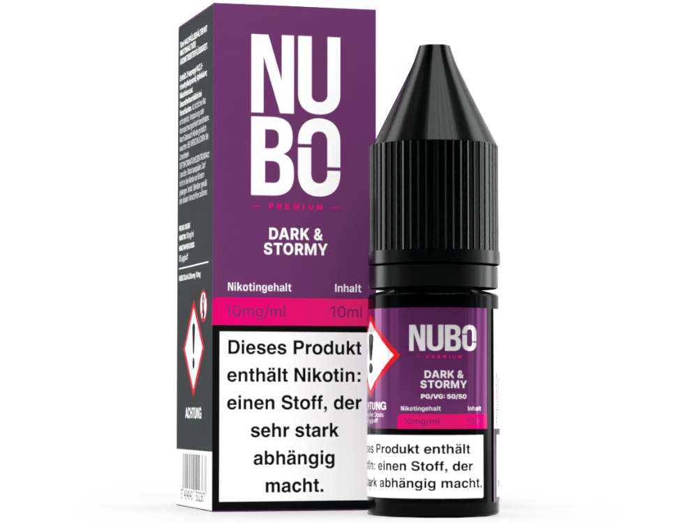 NUBO - Nikotinsalz Liquid - Dark & Stormy