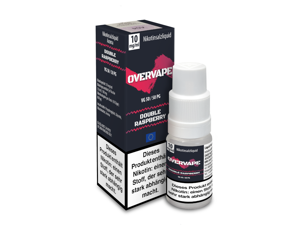 Overvape - Double Raspberry - Nikotinsalz Liquid 10 mg/ml
