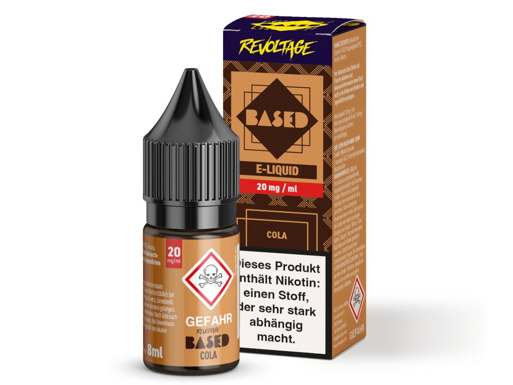 Revoltage - BASED - Hybrid Nikotinsalz Liquid - Cola - 20 mg/ml