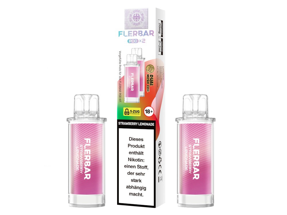 Flerbar - POD - Prefilled - Strawberry Lemonade