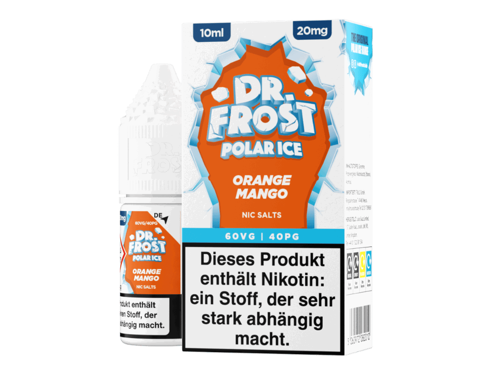 Dr. Frost - Ice Cold - Nikotinsalz Liquid - Orange Mango - 20 mg/ml