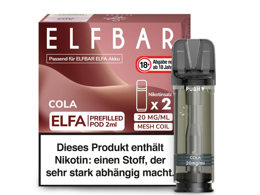 Elfbar Elfa Pod 20 mg/ml - Prefilled - Cola