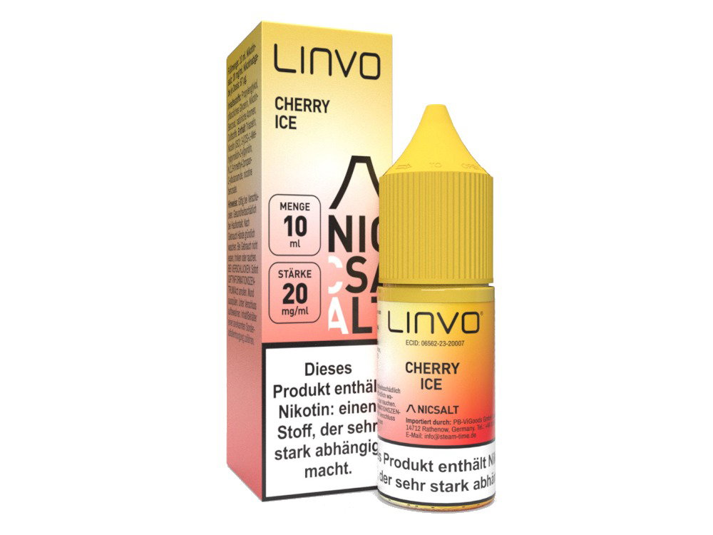 Linvo - Nikotinsalz Liquid - Cherry Ice - 20 mg/ml