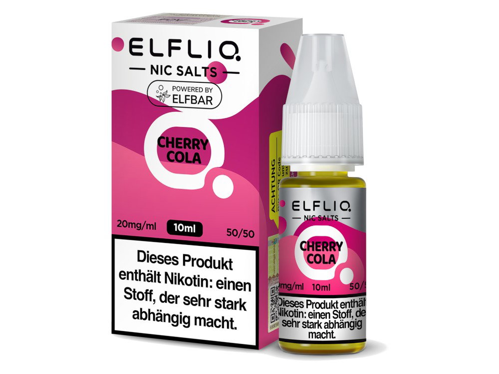 ELFLIQ - Cherry Cola - Nikotinsalz Liquid - 20 mg/ml
