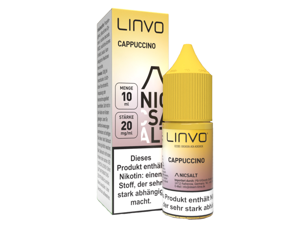 Linvo - Nikotinsalz Liquid - Cappuccino - 20 mg/ml
