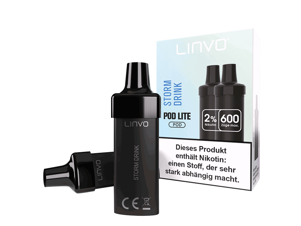 Linvo - Pod Lite Cartridge Storm Drink 20 mg/ml (2 Stück pro Packung) 10er Packung