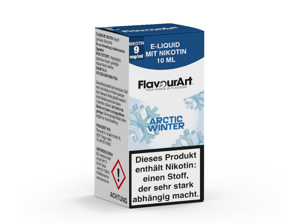 FlavourArt - E-Zigaretten Liquid - Arctic Winter - 9 mg/ml