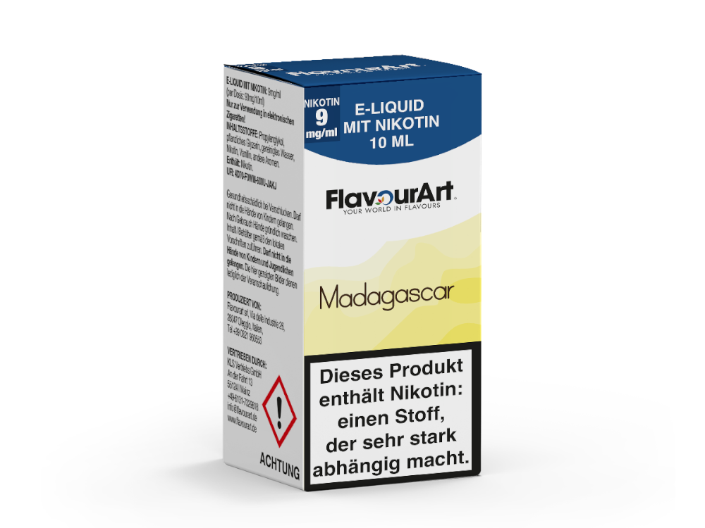 FlavourArt - E-Zigaretten Liquid - Madagascar - 9 mg/ml