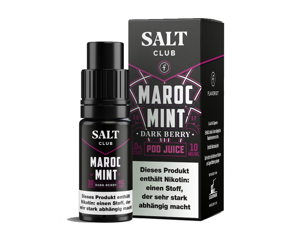 Salt Club - Flavorist Maroc Mint - Nikotinsalz Liquid - Dark Berry
