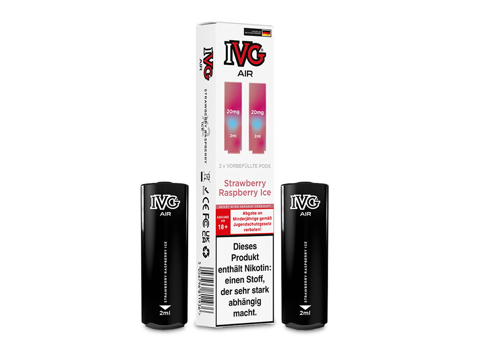 IVG AIR Pod - Watermelon Ice - Strawberry Raspberry Ice - 20 mg/ml