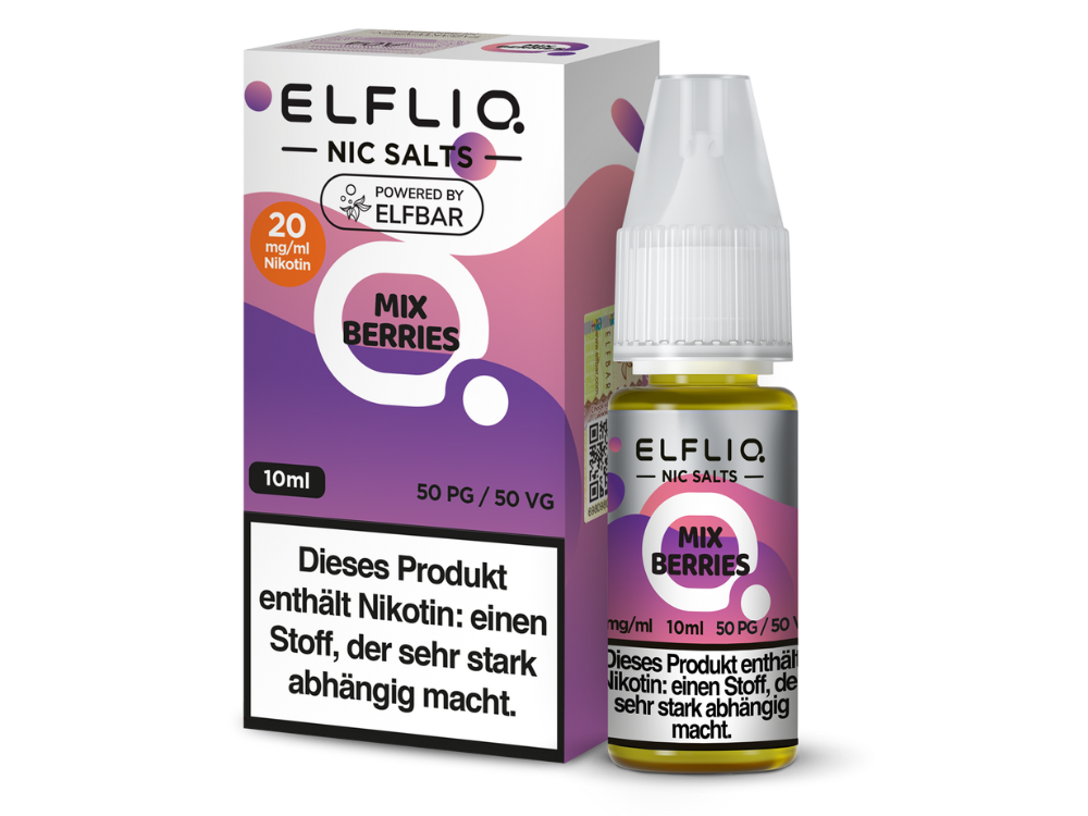 ELFLIQ - Mix Berries - Nikotinsalz Liquid - 20 mg/ml