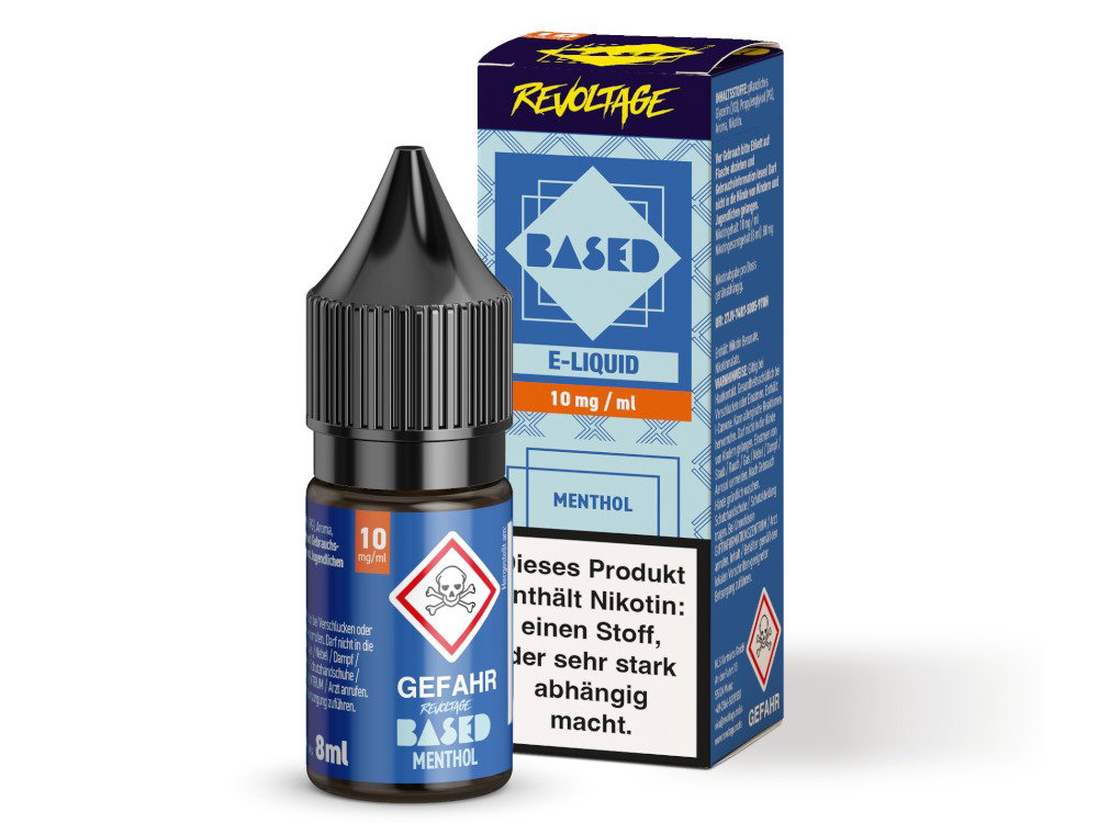 Revoltage - BASED - Hybrid Nikotinsalz Liquid - Menthol - 10 mg/ml