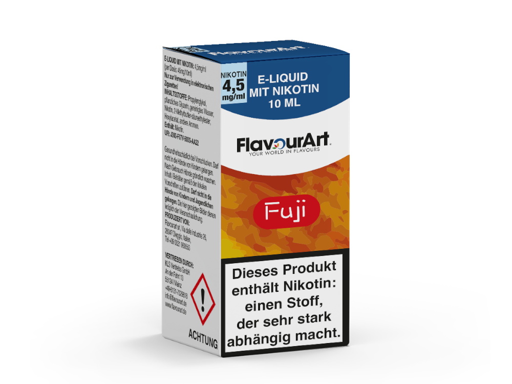 FlavourArt - E-Zigaretten Liquid - Fuji - 4,5 mg/ml