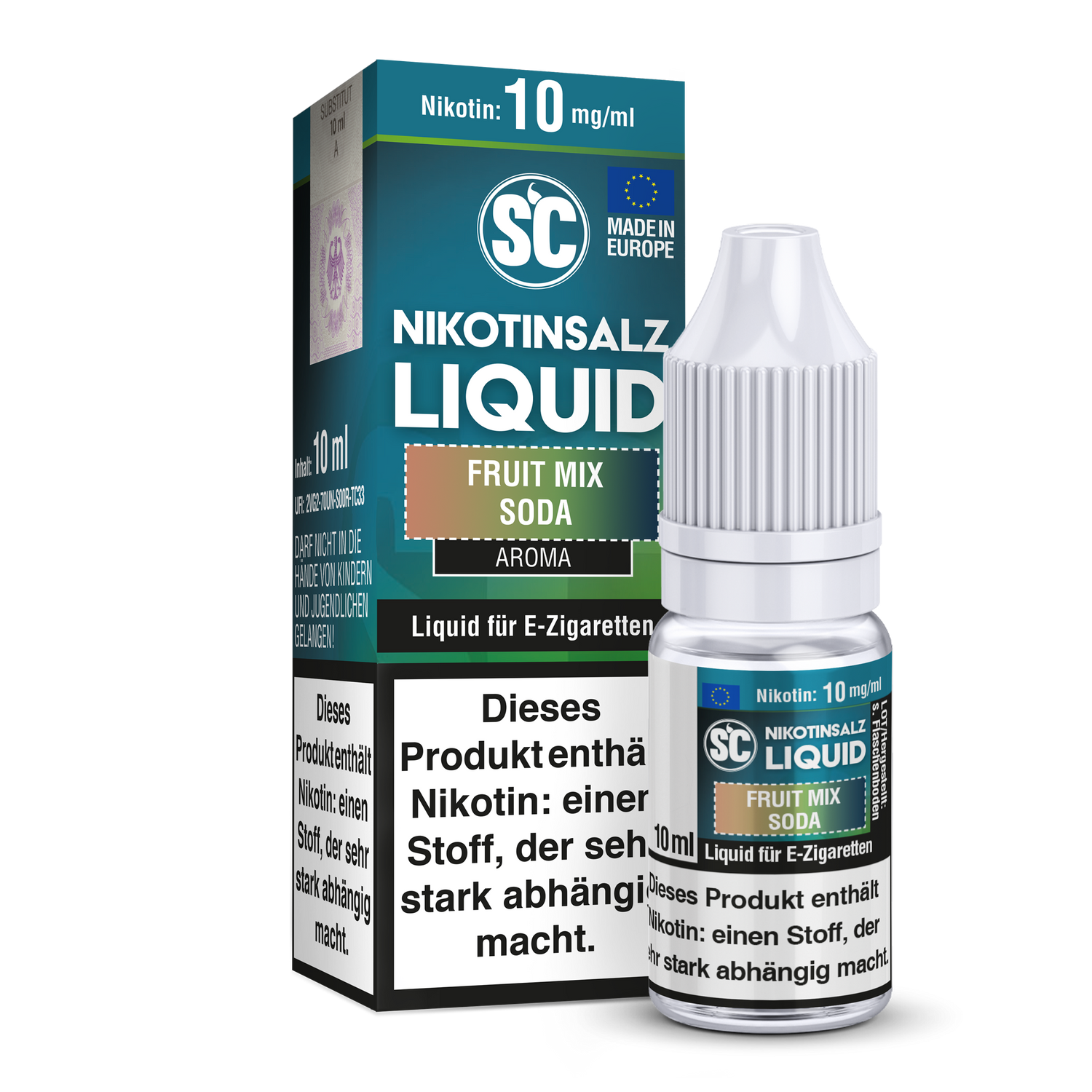 SC - Fruit Mix Soda - Nikotinsalz Liquid - 10 mg/ml