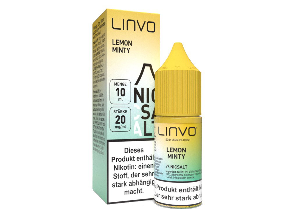 Linvo - Nikotinsalz Liquid - Lemon Minty - 20 mg/ml