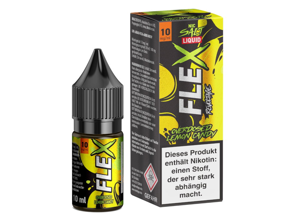 Revoltage - FLEX Nikotinsalz Liquid - Lemon Candy - 10 mg/ml