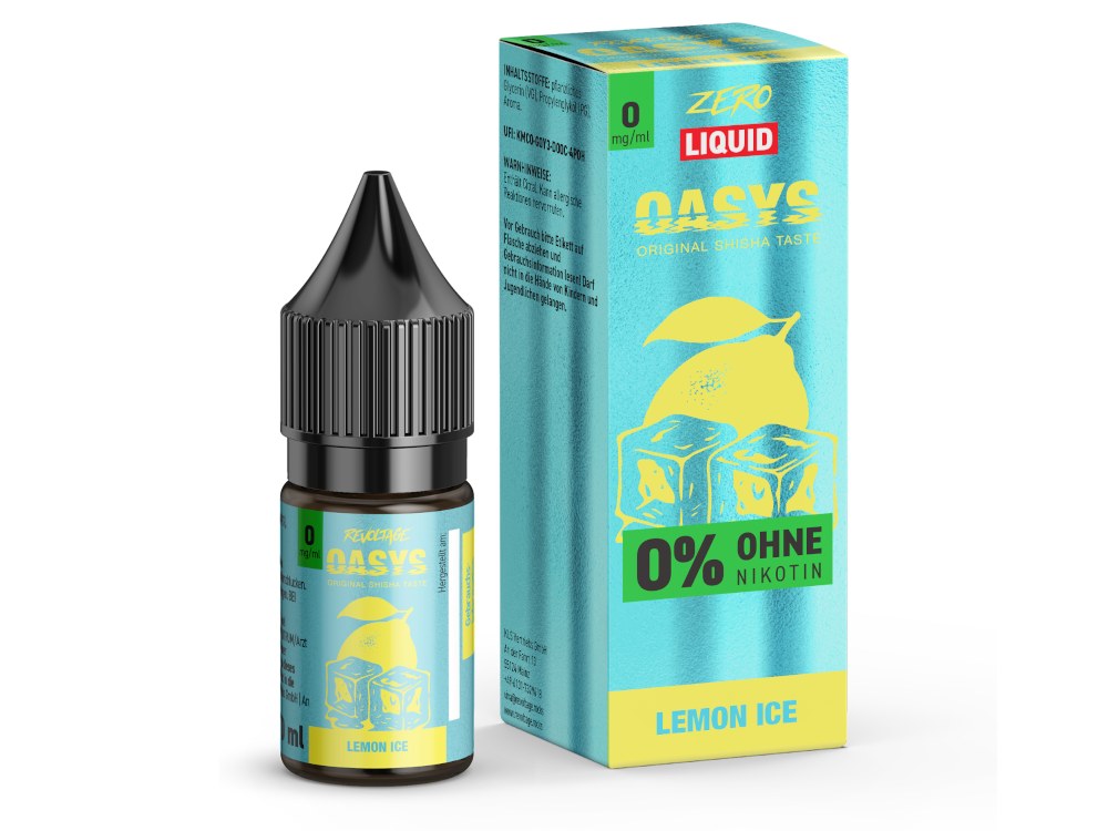 Revoltage OASYS - Hybrid Nikotinsalz Liquid - Lemon Ice - 0 mg/ml