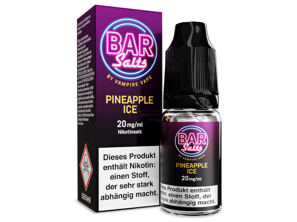 Vampire Vape - Bar Salts - Nikotinsalz Liquid - Pineapple Ice