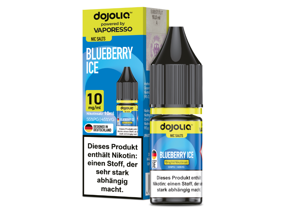 Dojoliq - Nikotinsalz Liquid  - Blueberry Ice